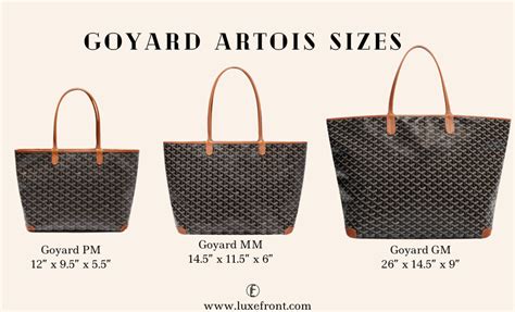 goyard artoois colors|Goyard Artois (PM, MM & GM) – Complete Guide and Review .